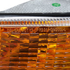 1999-2006 GMC Sierra/2007 Sierra Classic/2000-2006 Yukon XL Denali Factory Style Turn Signal Bumper Lights (Chrome Housing/Clear Lens)