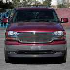 1999-2006 GMC Sierra/2007 Sierra Classic/2000-2006 Yukon/XL Factory Style Bumper Lights (Chrome Housing/Clear Lens)