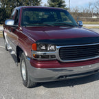 1999-2006 GMC Sierra/2007 Sierra Classic/2000-2006 Yukon/XL Factory Style Bumper Lights (Matte Black Housing/Clear Lens)
