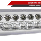 1998-2004 Chevrolet S10/ GMC Sonoma LED Bumper Lights (Chrome Housing/Clear Lens)