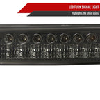 1998-2004 Chevrolet S10/ GMC Sonoma LED Bumper Lights (Chrome Housing/Smoked Lens)