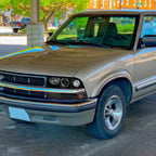 1998-2004 Chevrolet S10/ GMC Sonoma LED Bumper Lights (Matte Black Housing/Clear Lens)