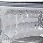 2002-2007 Chevrolet Silverado/Avalanche Bumper Lights (Chrome Housing/Clear Lens)