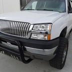 2002-2007 Chevrolet Silverado/Avalanche Bumper Lights (Chrome Housing/Clear Lens)