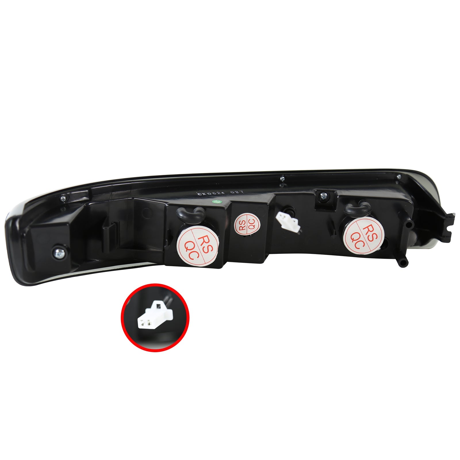 1999-2002 Chevrolet Silverado/ 2000-2006 Tahoe Suburban LED Bumper Lights (Matte Black Housing/Clear Lens)