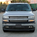 1999-2002 Chevrolet Silverado/ 2000-2006 Tahoe Suburban LED Bumper Lights (Chrome Housing/Clear Lens)