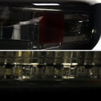 1999-2002 Chevrolet Silverado/ 2000-2006 Suburban/Tahoe Factory Style Headlights with LED Bumper Corner Signal Lights (Chrome Housing/Smoked Lens)