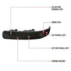1999-2002 Chevrolet Silverado/ 2000-2006 Tahoe Suburban LED Bumper Lights (Chrome Housing/Smoked Lens)
