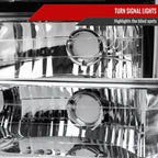 1988-1993 Chevrolet C/K Blazer/Tahoe/Silverado/Suburban GMC Sierra/Yukon Factory Style Headlights, Bumper Lights, & Corner Lights Set (Chrome Housing/Clear Lens)