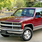 1994-1998 Chevrolet Silverado/Tahoe/Suburban/C10 Factory Style Headlights w/ Bumper & Corner Lights (Chrome Housing/Smoked Lens)
