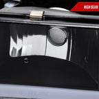 1994-1998 Chevrolet Silverado/Tahoe/Suburban/C10 Factory Style Headlights w/LED Strip and Bumper & Corner Lights (Matte Black Housing/Clear Lens)