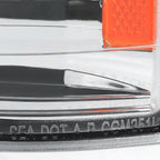 1994-1998 GMC C10/Sierra/Suburban/Yukon Factory Style Headlights w/ Bumper & Corner Lights (Chrome Housing/Clear Lens)
