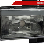 1994-1998 GMC C10 / C/K / Suburban / Sierra / Yukon  LED Bar Factory Style Headlights, Corner Lights, and Bumper Lights (Chrome Housing/Smoked Lens)