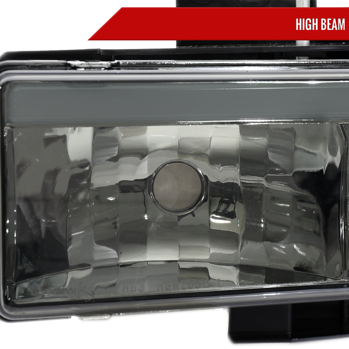 1994-1998 GMC C10 / C/K / Suburban / Sierra / Yukon  LED Bar Factory Style Headlights, Corner Lights, and Bumper Lights (Chrome Housing/Smoked Lens)
