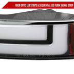 1999-2006 GMC Sierra/2007 Sierra Classic/2000-2006 Yukon/XL Factory Style Headlights and Sequential Turn Signal Bumper Lights (Matte Black Housing/Clear Lens)