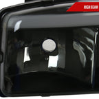1999-2006 GMC Sierra/2007 Sierra Classic/2000-2006 Yukon/XL Factory Style Headlights and Sequential Turn Signal Bumper Lights (Matte Black Housing/Smoked Lens)