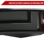 1999-2006 GMC Sierra/2007 Sierra Classic/2000-2006 Yukon/XL Factory Style Headlights and Sequential Turn Signal Bumper Lights (Matte Black Housing/Smoked Lens)