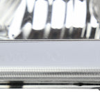 2002-2006 Chevrolet Avalanche/ 2003-2007 Silverado LED Bar Factory Style Headlights & Bumper Lights (Chrome Housing/Clear Lens)