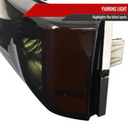 2002-2006 Chevrolet Avalanche/ 2003-2007 Silverado Factory Style Headlights w/ Bumper Lights (Chrome Housing/Smoked Lens)