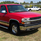 1999-2002 Chevrolet Silverado/ 2000-2006 Tahoe/Suburban Factory Style Headlights w/ Bumper Light Assembly (Chrome Housing/Clear Lens)