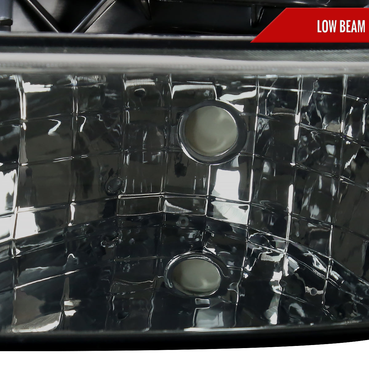 1999-2002 Chevrolet Silverado/ 2000-2006 Suburban/Tahoe Factory Style Headlights with Bumper Corner Signal Lights (Chrome Housing/Smoked Lens)