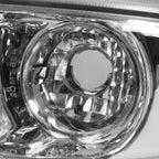 2001-2006 GMC Yukon + XL Denali/ 2002-2006 GMC Sierra Denali Dual Halo Projector Headlights w/ Bumper Lights (Chrome Housing/Clear Lens)