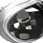 2001-2006 GMC Yukon + XL Denali/ 2002-2006 GMC Sierra Denali Dual Halo Projector Headlights w/ Bumper Lights (Jet Black Housing/Clear Lens)