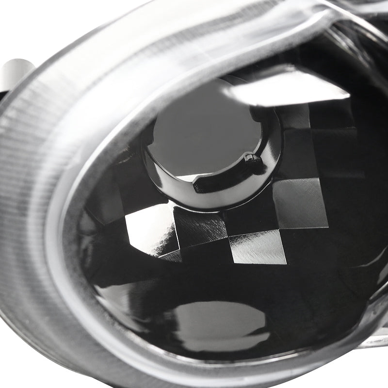 2001-2006 GMC Yukon + XL Denali/ 2002-2006 GMC Sierra Denali Dual Halo Projector Headlights w/ Bumper Lights (Jet Black Housing/Clear Lens)
