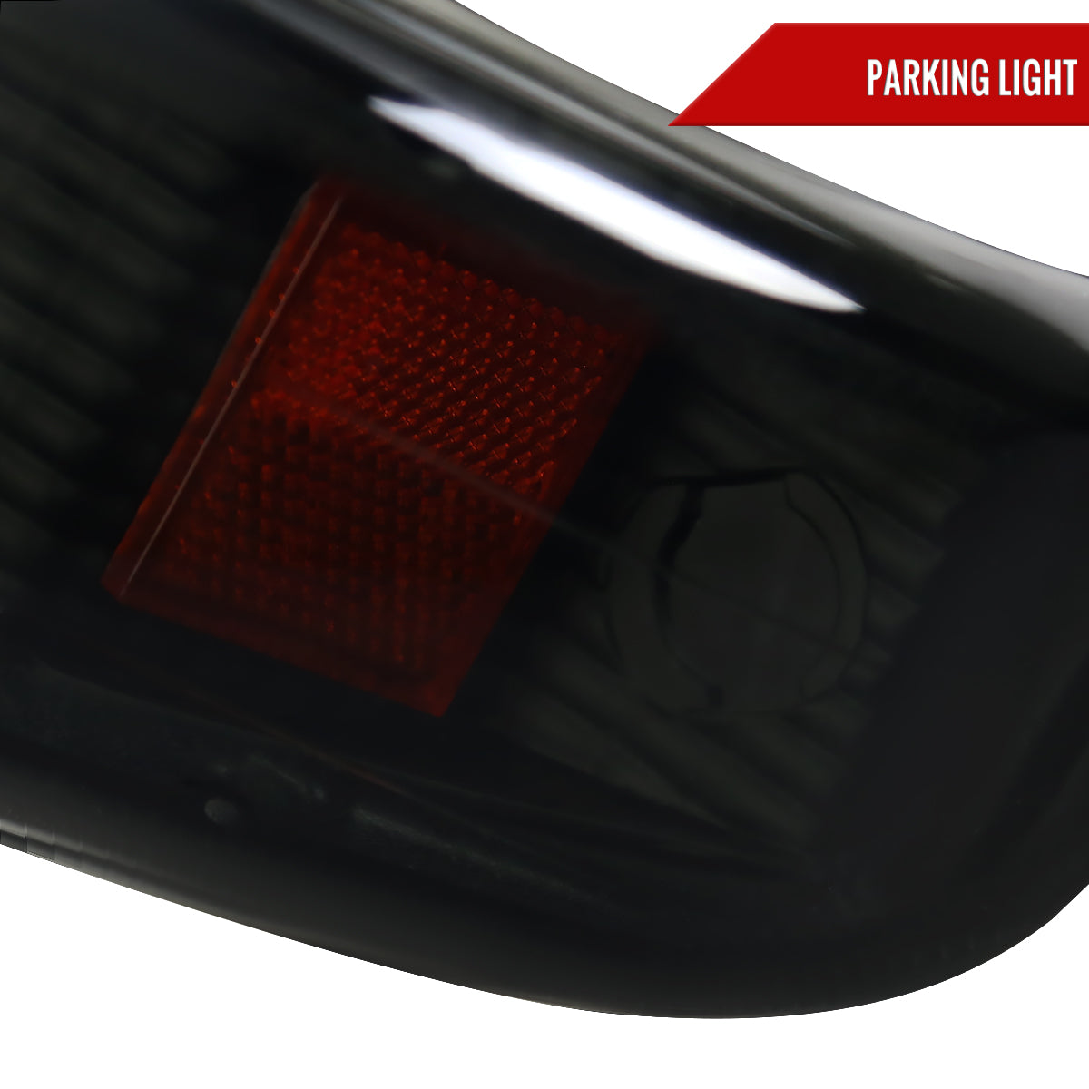 1999-2002 Chevrolet Silverado/ 2000-2006 Tahoe Suburban Dual Halo Projector Headlights w/ Bumper Lights (Black Housing/Smoked Lens)