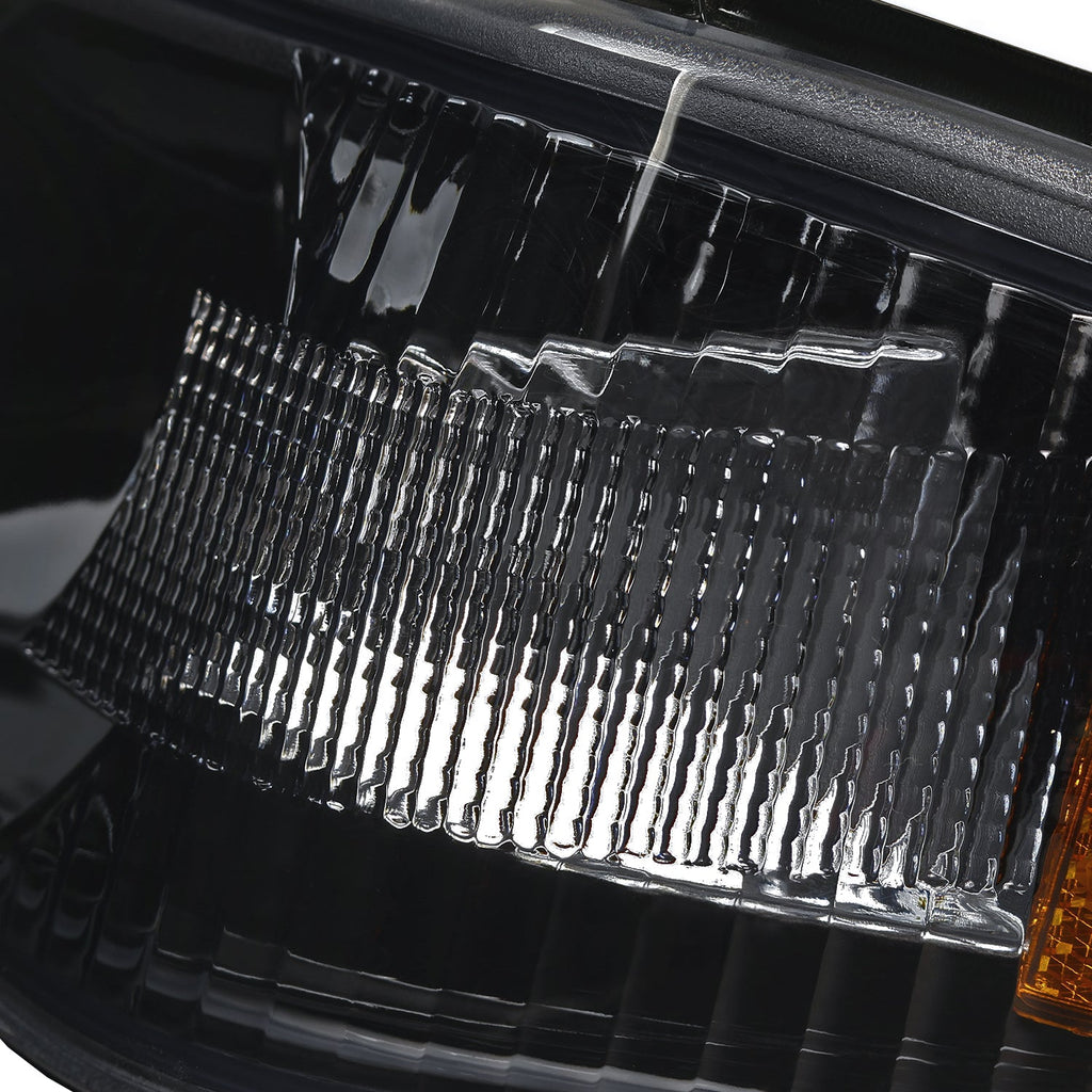 2004-2012 Chevrolet Colorado / GMC Canyon Corner Lights (Glossy Black Housing/Smoked Lens)