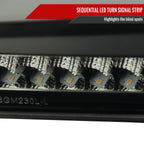 2004-2012 Chevrolet Colorado/GMC Canyon Full LED Bumper Corner Signal Lights (Matte Black Housing/Smoked Lens)
