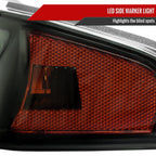 2004-2012 Chevrolet Colorado/GMC Canyon Full LED Bumper Corner Signal Lights (Matte Black Housing/Smoked Lens)
