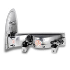 1999-2004 Ford F-250/F-350/F-450/F-550/Excursion Corner Lights (Chrome Housing/Clear Lens)