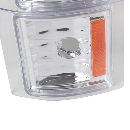 1994-1999 Chevrolet C/K Silverado/Tahoe/Suburban Corner Lights (Chrome Housing/Clear Lens)