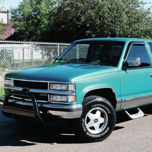 1994-1999 Chevrolet C/K Silverado/Tahoe/Suburban Corner Lights (Chrome Housing/Clear Lens)