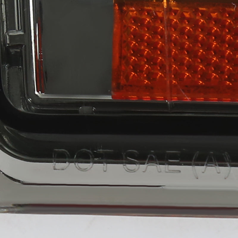 1994-1999 Chevrolet C/K Silverado/Tahoe Corner Lights (Chrome Housing/Smoked Lens)