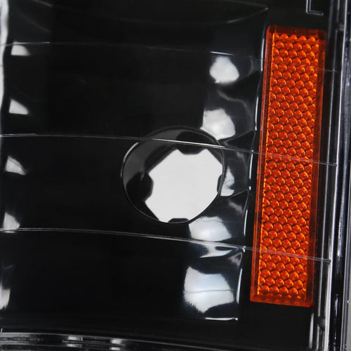 1994-1999 Chevrolet C/K Silverado/Tahoe/Suburban Corner Lights (Matte Black Housing/Clear Lens)
