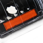 1994-1999 Chevrolet C/K Silverado/Tahoe/Suburban Corner Lights (Matte Black Housing/Clear Lens)