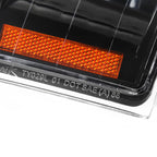 1994-1999 Chevrolet C/K Silverado/Tahoe/Suburban Corner Lights (Matte Black Housing/Clear Lens)
