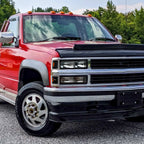 1994-1998 Chevrolet C/K Silverado/Tahoe Corner Lights (Matte Black Housing/Clear Lens)