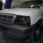 1998-2000 Ford Ranger Corner Parking Turn Signal Lights (Chrome Housing/Smoked Lens)