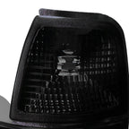 1998-2000 Ford Ranger Corner Parking Turn Signal Lights (Chrome Housing/Smoked Lens)