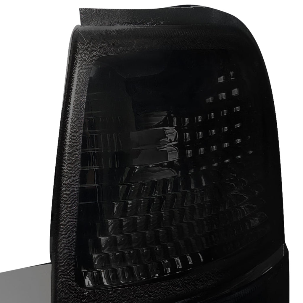 1998-2000 Ford Ranger Corner Parking Turn Signal Lights (Chrome Housing/Smoked Lens)