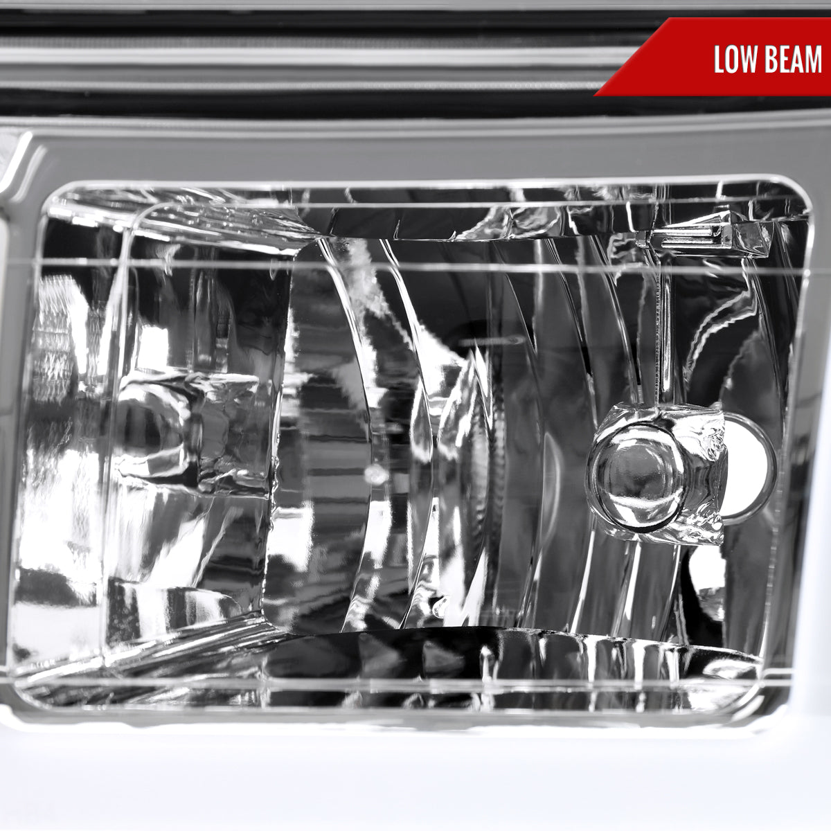 2004-2012 Chevrolet Colorado GMC Canyon LED Bar Factory Style Headlights w/ Amber Corner Lamp (Chrome Housing/Clear Lens)