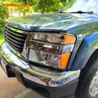 2004-2012 Chevrolet Colorado/GMC Canyon/Isuzu I-Series Factory Style Headlights & Corner Lights Pair (Chrome Housing/Clear Lens)