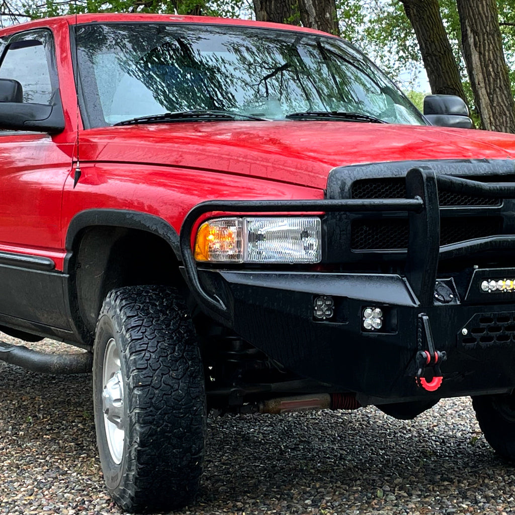 1994-2001 Dodge RAM 1500/2500/3500 Factory Style Headlights and Corner Lights (Chrome Housing/Clear Lens)