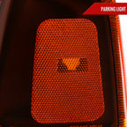 2001-2011 Ford Ranger LED Bar Factory Style Headlights w/Amber Corner Lamp (Chrome Housing/Smoked Lens)