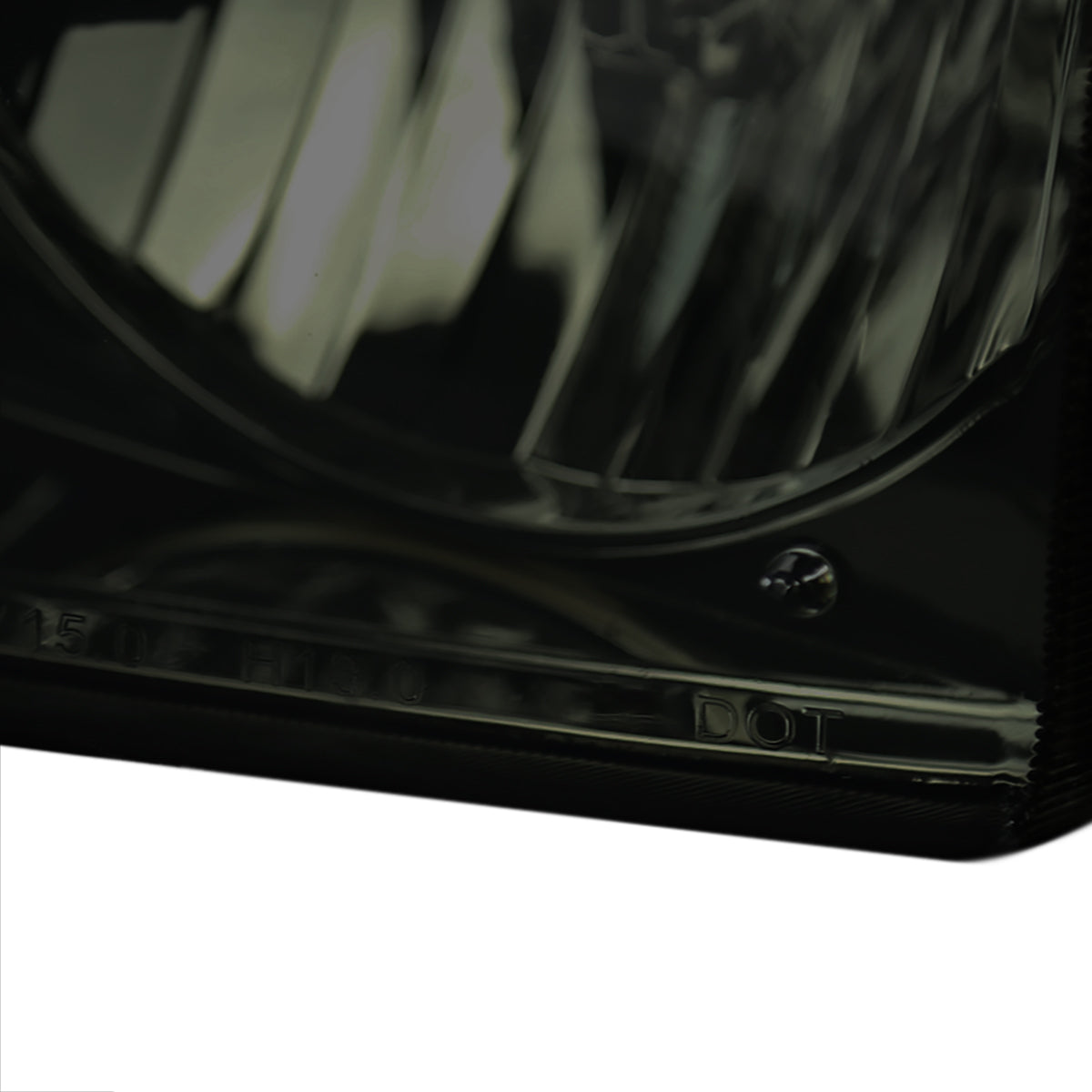 2001-2011 Ford Ranger Factory Style Headlights w/ Amber Lens Corner Signal Lights (Chrome Housing/Smoked Lens)