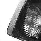2001-2011 Ford Ranger Factory Style Headlights w/ Amber Lens Corner Signal Lights (Matte Black Housing/Clear Lens)