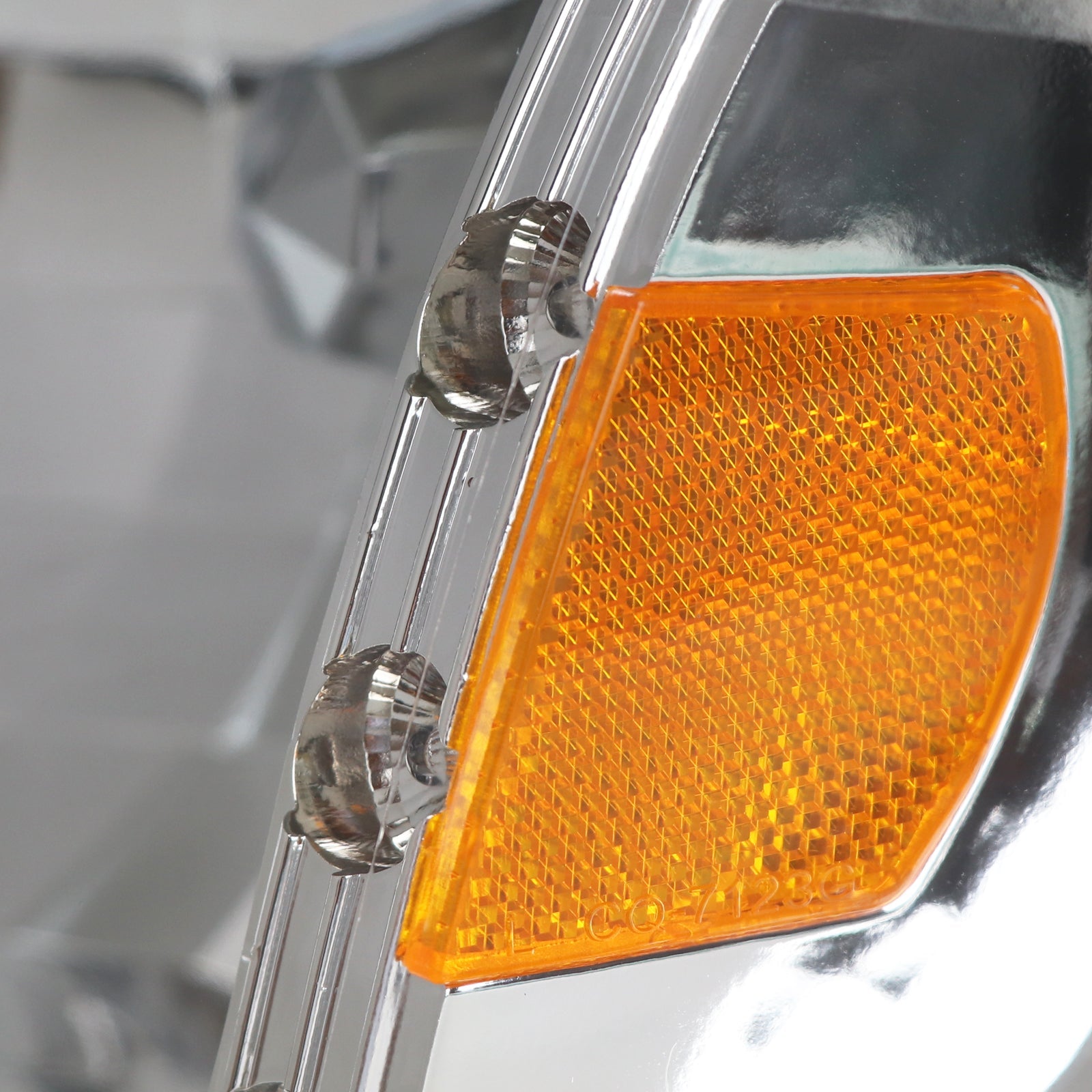 1993-1997 Ford Ranger Factory Style V2 Headlights w/ Corner Signal Lights (Chrome Housing/Clear Lens)
